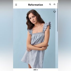 Reformation Albany dress.